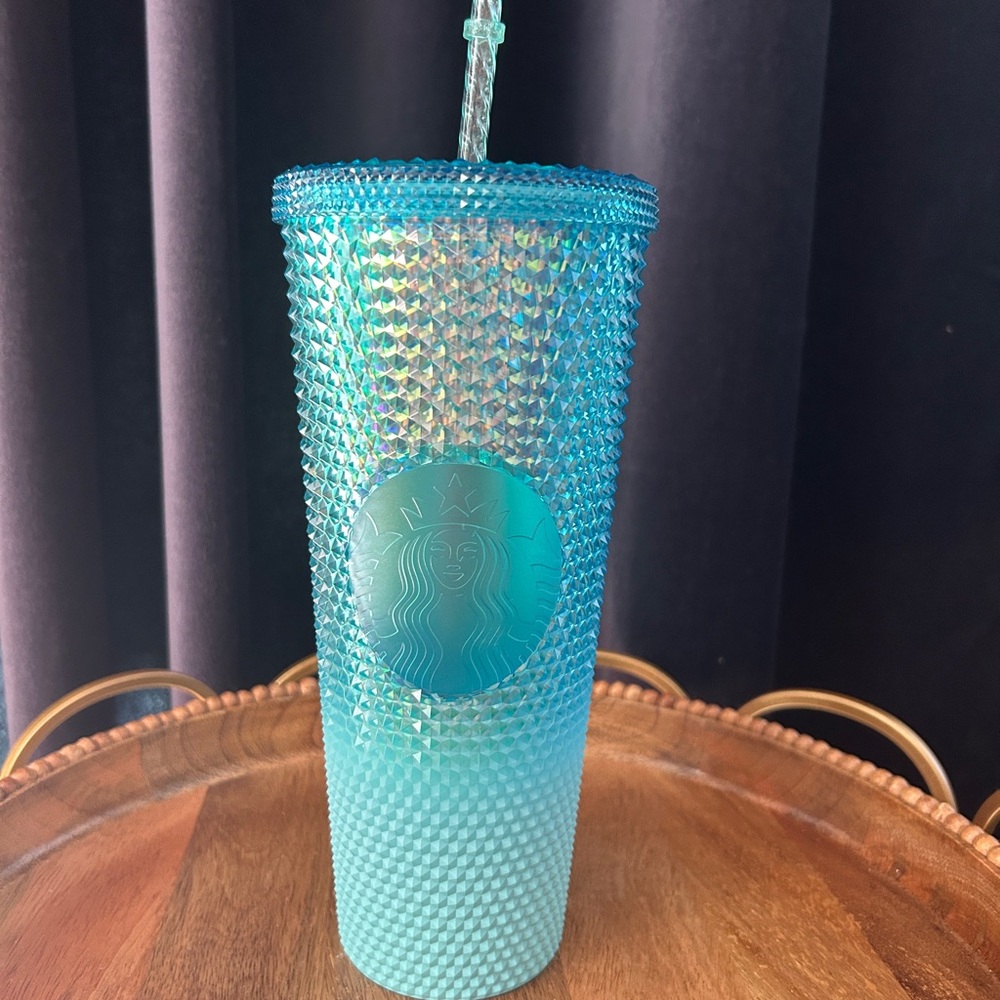 Starbucks Iridescent Blue Tumbler